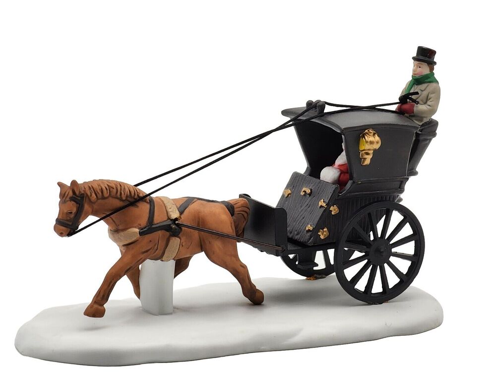 Dept 56 Kings Road Cab Heritage Village Collection VTG 1989 In Original Box